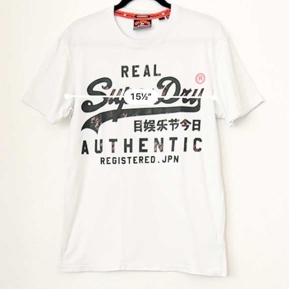 Superdry Vintage Logo Short Sleeve Graphic Tee Top Size M - Picture 4 of 5